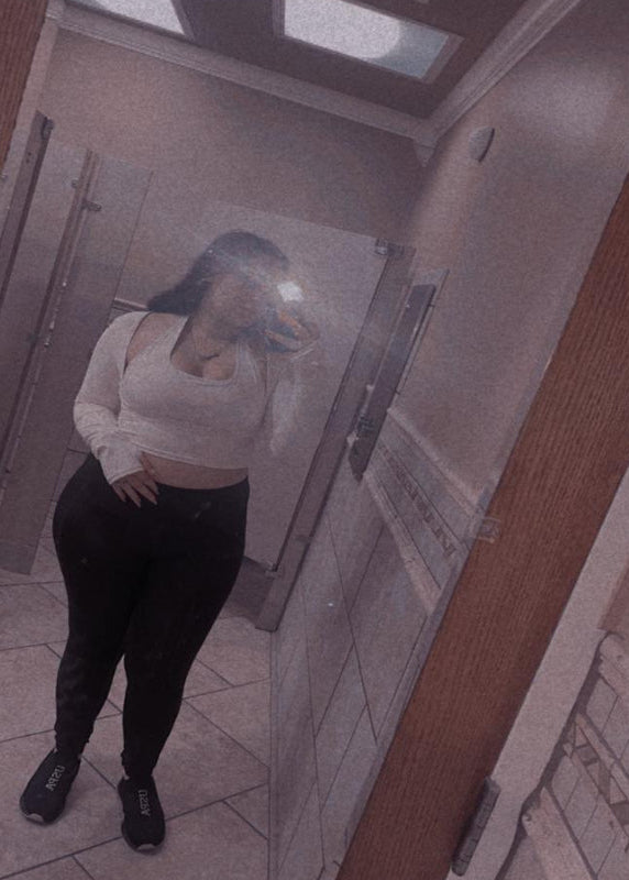 Halter Crop Sports Tank & Thumb-Hole Workout Tee Set