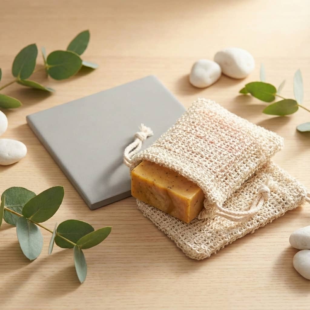 Natural Sisal Soap Bags Shower