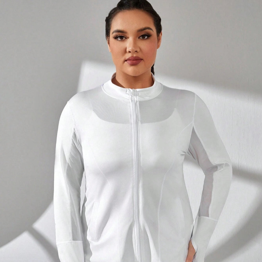 SculptFit Zip-Up Sports Jacket – Move Freely, Look Stunning!