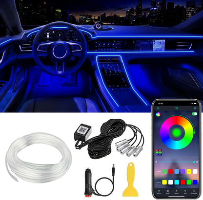 RGB Interior Car LED Lights – Music Sync & App Control!