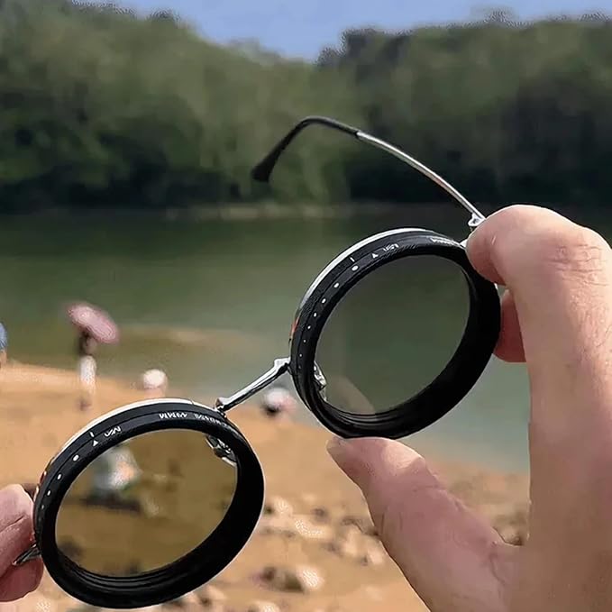 Adjustable Tint Polarized Sunglasses – Perfect Vision in Any Light!