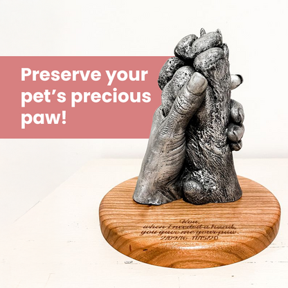 Paw Prints Forever - Create Lasting 3D Memories of Your Furry Friend!