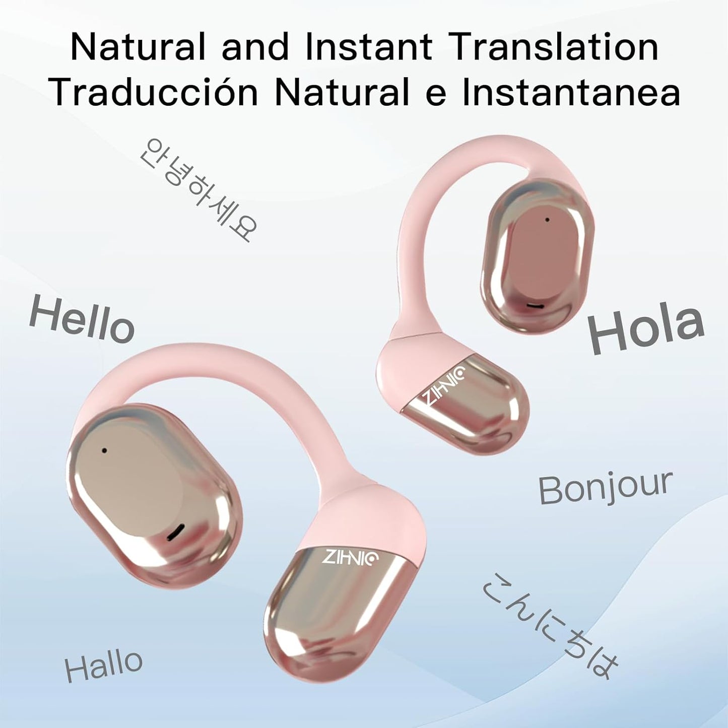 Earjoy Translator Earbuds - Real-Time Multilingual Conversations Anywhere!