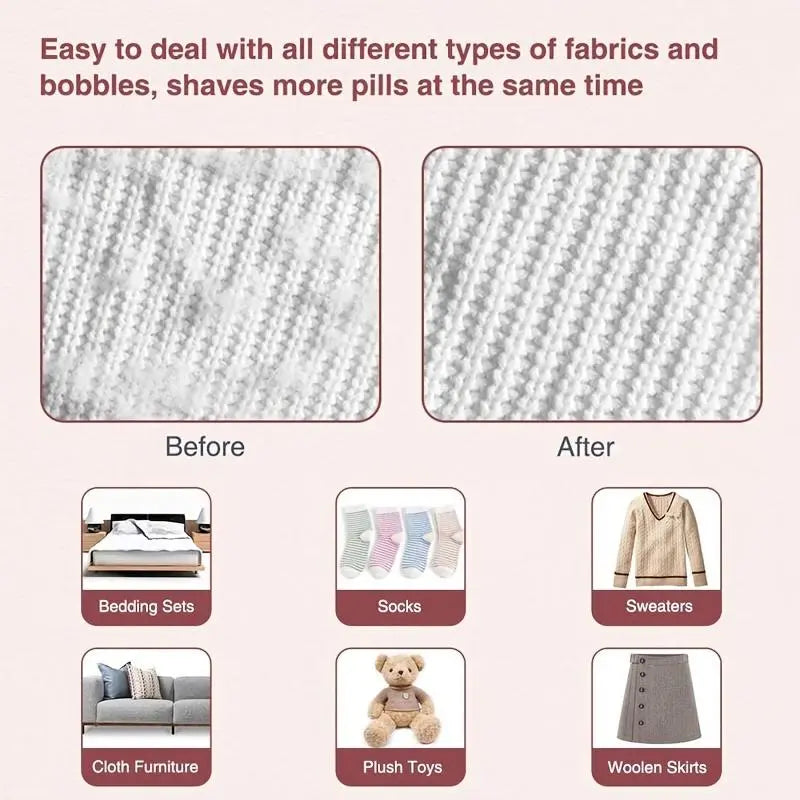 Powerful Lint Remover – Revive Your Clothes in Seconds!