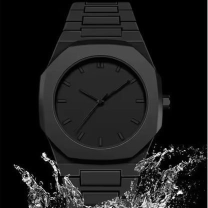 Luxury Minimalist Men’s Watch – Stainless Steel & Waterproof