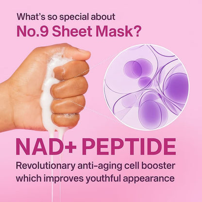 NAD+ Peptide High Dose Facial Mask – Stop Saggin Skin! Instant Lifting Effect