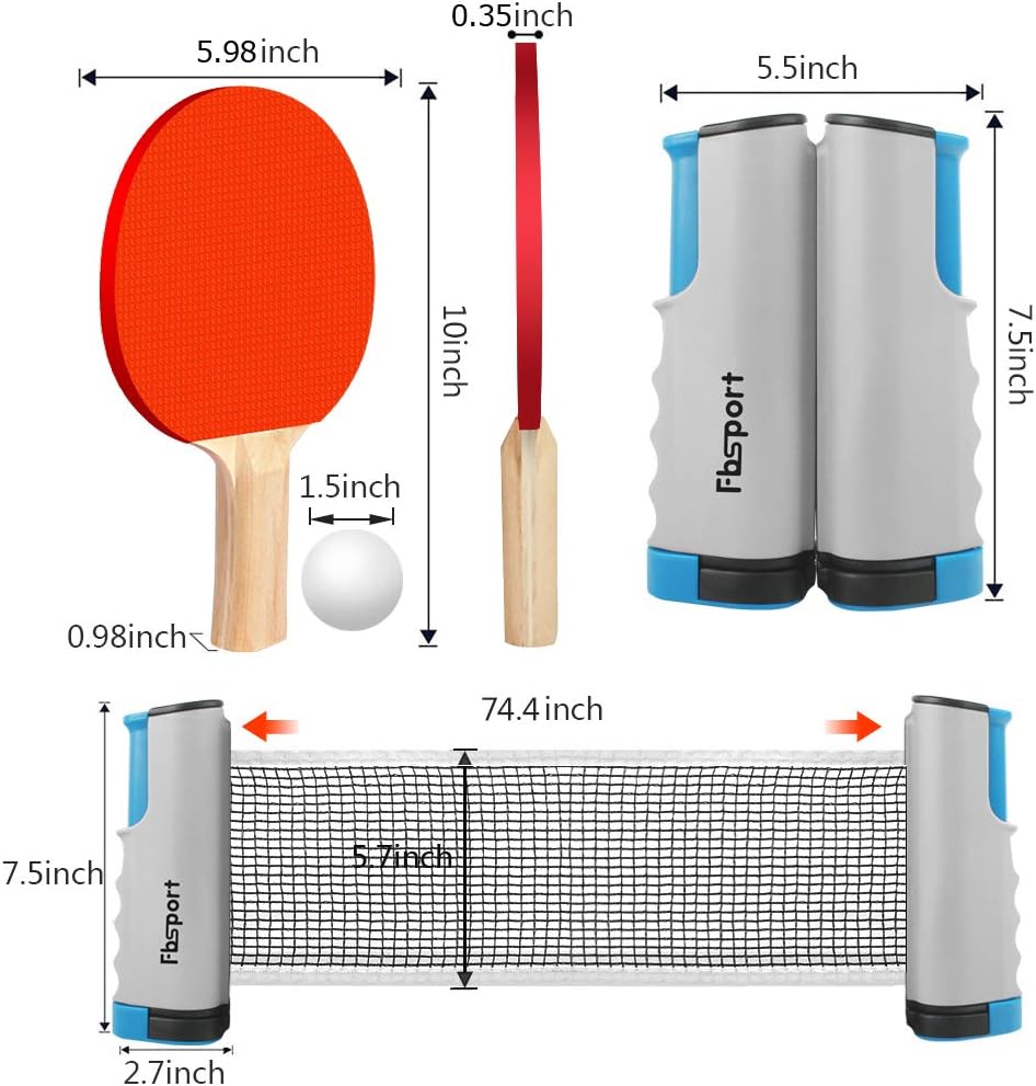 Portable Ping Pong Set – Play Anywhere, Anytime!
