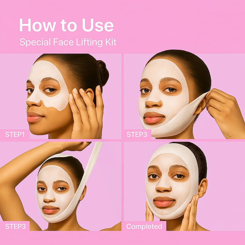 NAD+ Peptide High Dose Facial Mask – Stop Saggin Skin! Instant Lifting Effect