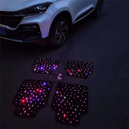 RisenSkyMats: Universal LED Car Floor Mats – No more boring rides!