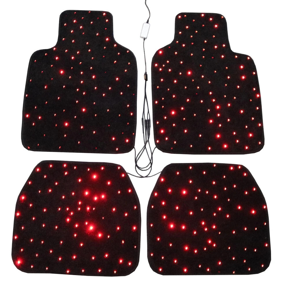 RisenSkyMats: Universal LED Car Floor Mats – No more boring rides!