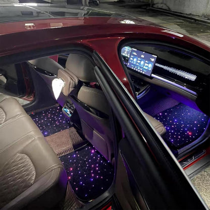 RisenSkyMats: Universal LED Car Floor Mats – No more boring rides!