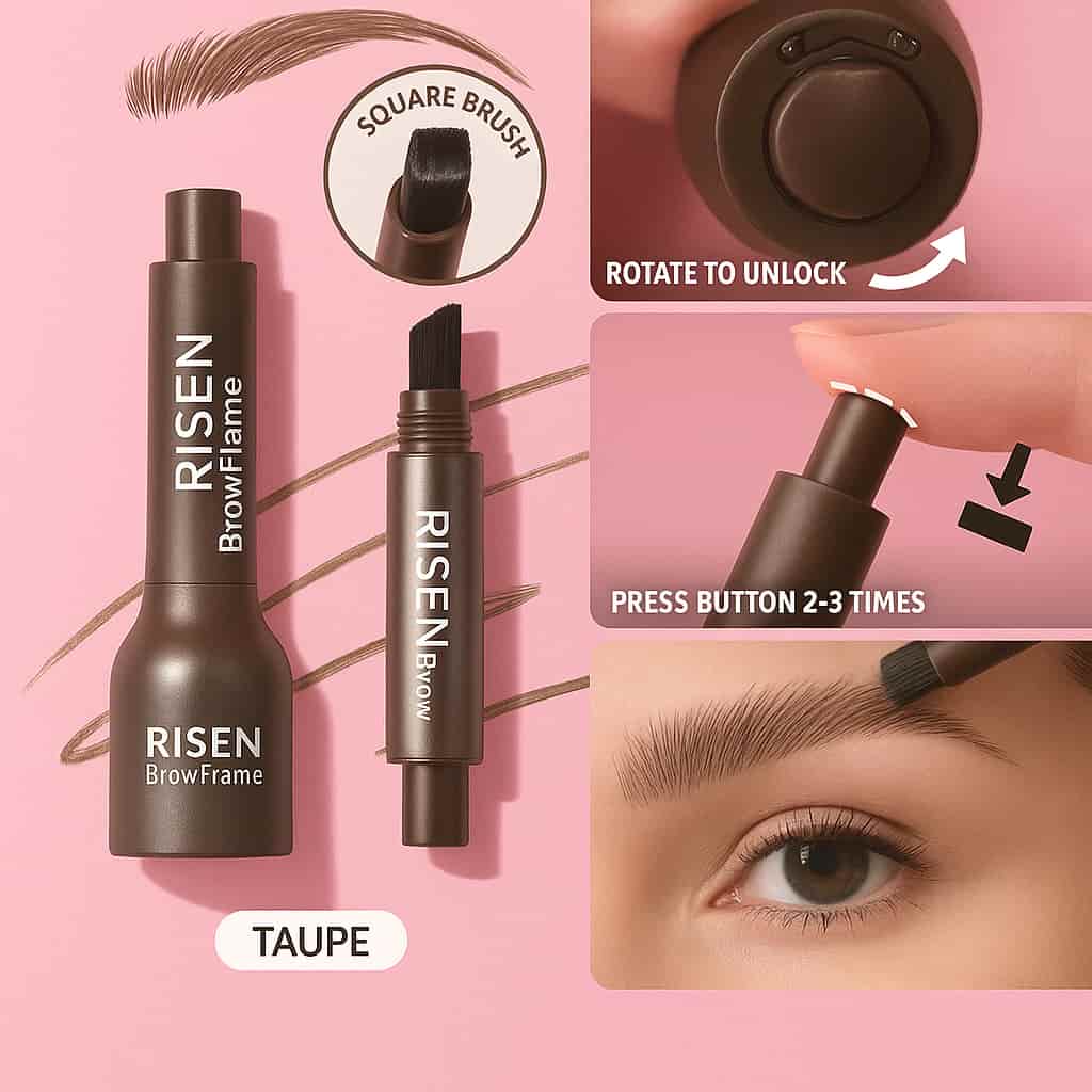 Risen™ BrowFrame – Activate Your 10-Second Brow Ritual