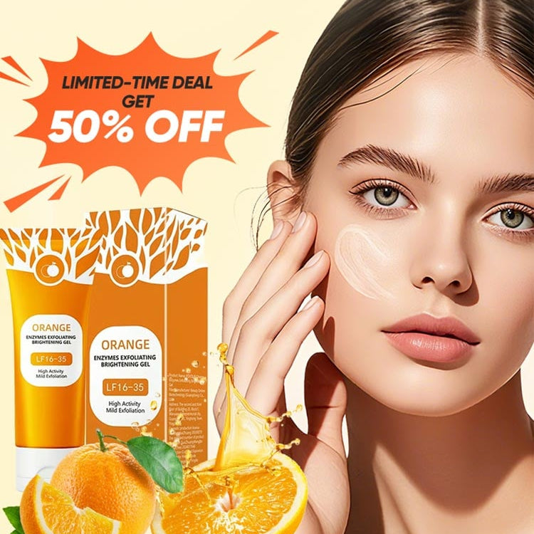 Orange Enzyme Exfoliating Gel for Radiant Hydrated Sensitive Skin