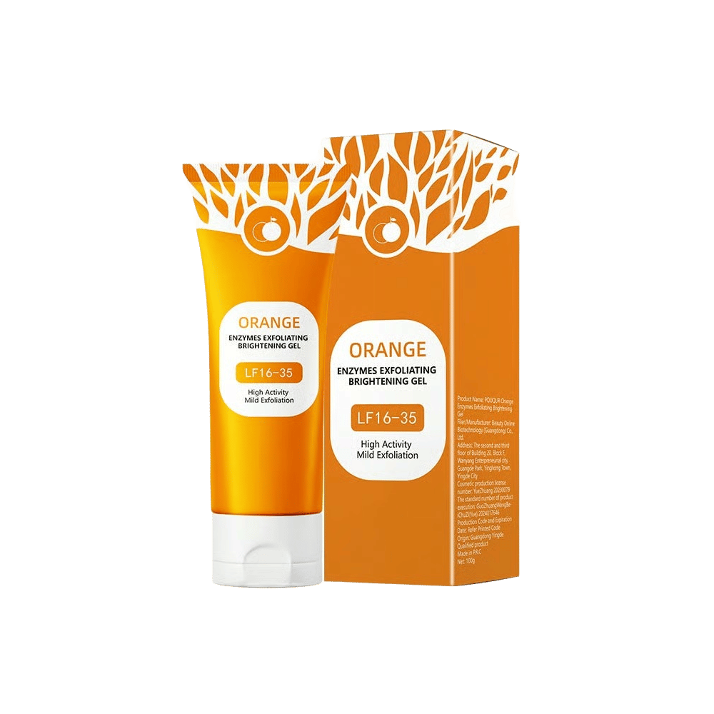 Orange Enzyme Exfoliating Gel for Radiant Hydrated Sensitive Skin