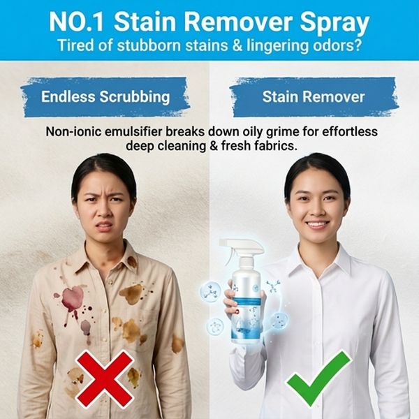Fast-Acting All‑In‑One Stain Remover Spray