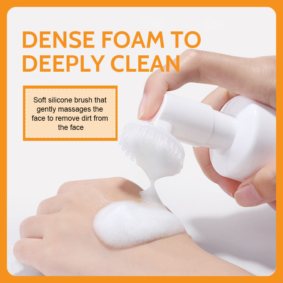 Turmeric & Kojic Acid Cleanser Foam - Blackhead Remover & Brightening Skin Care