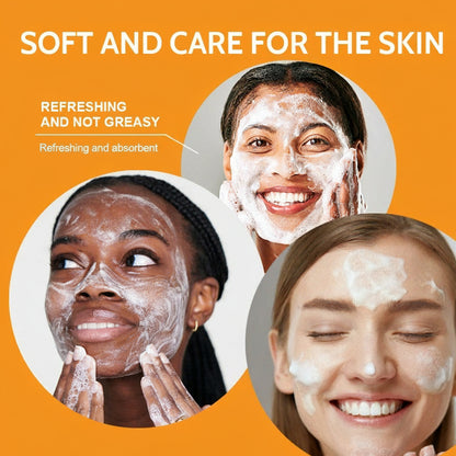 Turmeric & Kojic Acid Cleanser Foam - Blackhead Remover & Brightening Skin Care