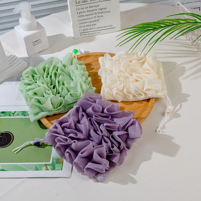 Washcloth Loofah Combo 2-in-1 For Softer, Cleaner Showers