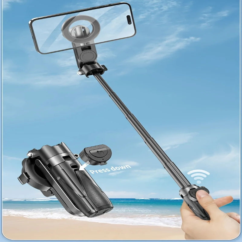 RisenMagStand - Ultimate iPhone Selfie Stick | Portable Personal Studio