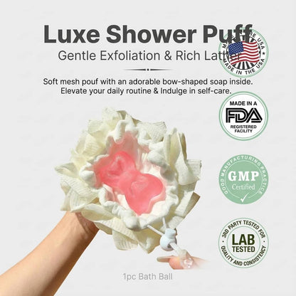 Pull-Cord Soap Wrap Sponge