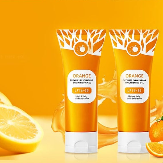 Orange Enzyme Exfoliating Gel for Radiant Hydrated Sensitive Skin