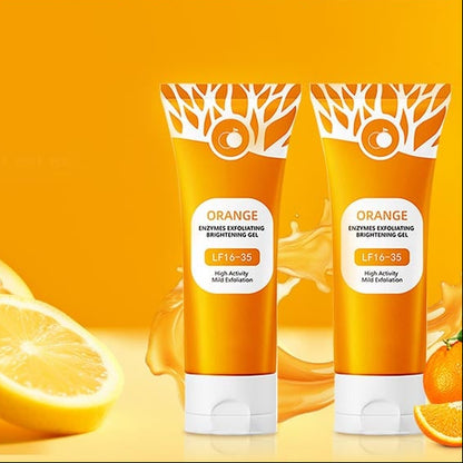 Orange Enzyme Exfoliating Gel for Radiant Hydrated Sensitive Skin