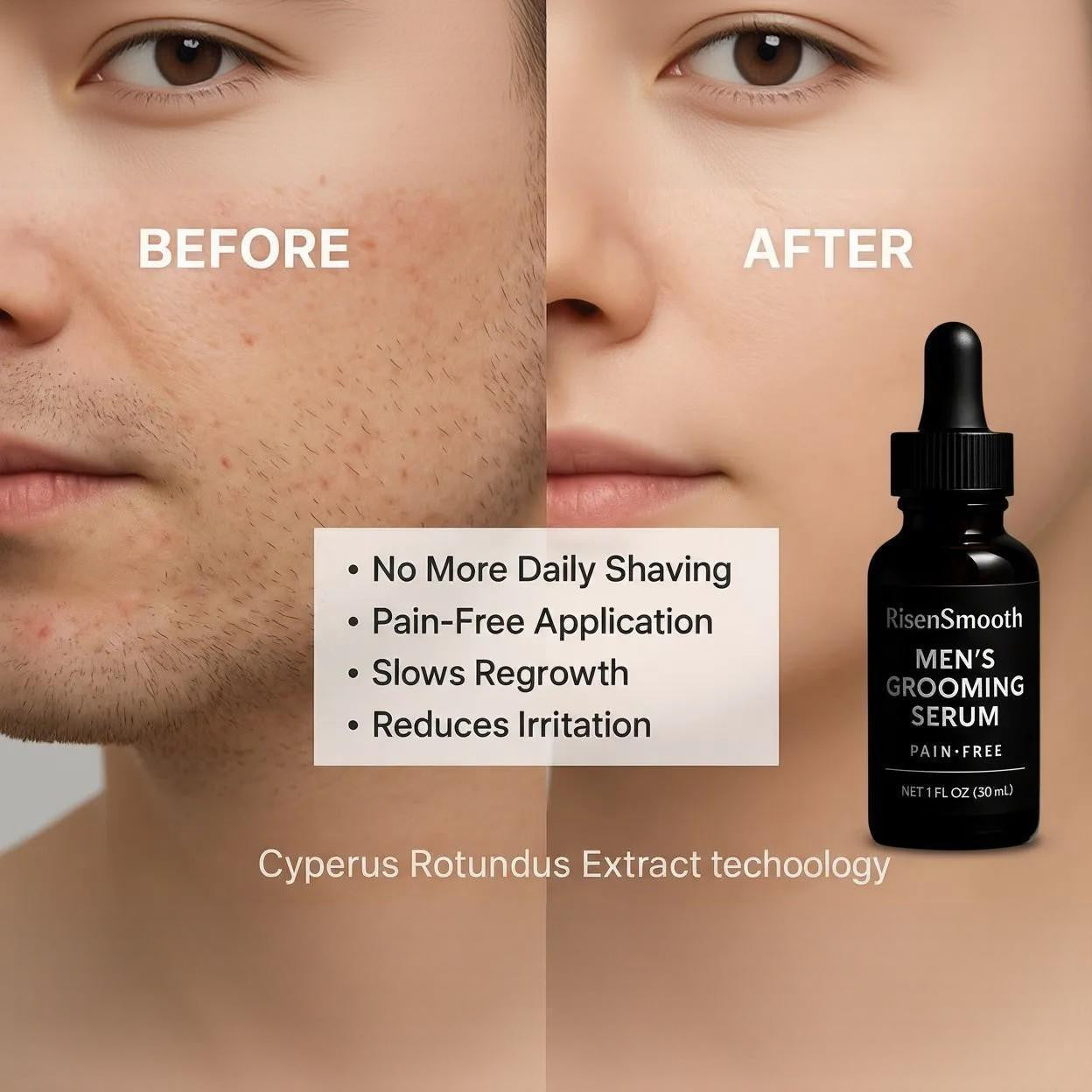 RisenSmooth – The Pain-Free Men’s Grooming Revolution