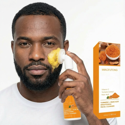Turmeric & Kojic Acid Cleanser Foam - Dark Spots & Blackhead Remover