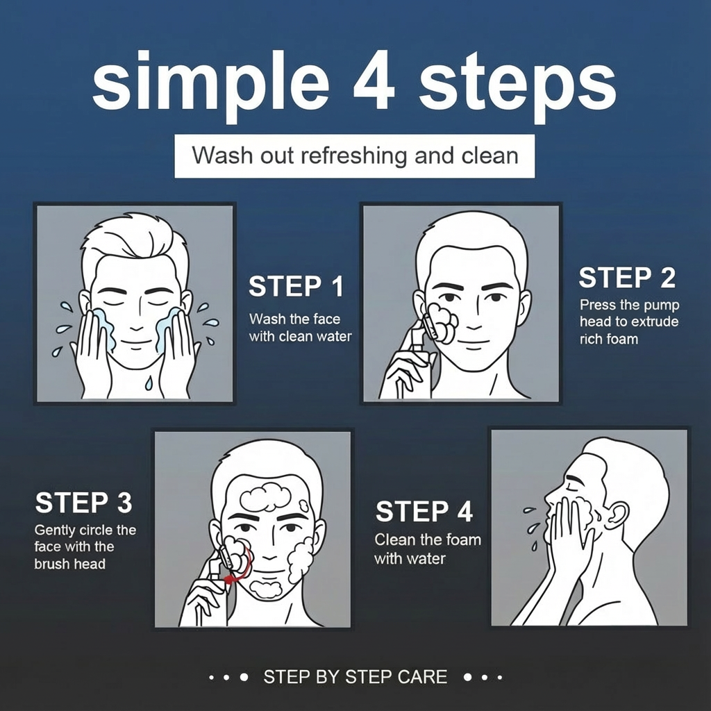 Turmeric & Kojic Acid Cleanser Foam - Dark Spots & Blackhead Remover