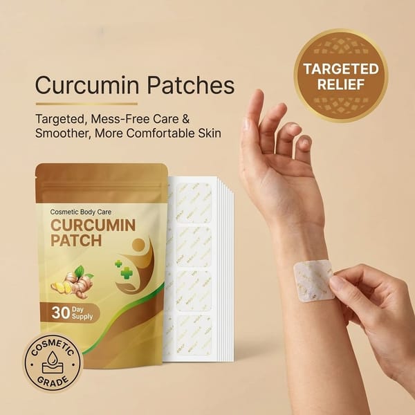 Curcumin Body Care Patches (Targeted, Mess-Free Daily Care)