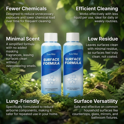 LowMist Surface Formula  2 Bottles