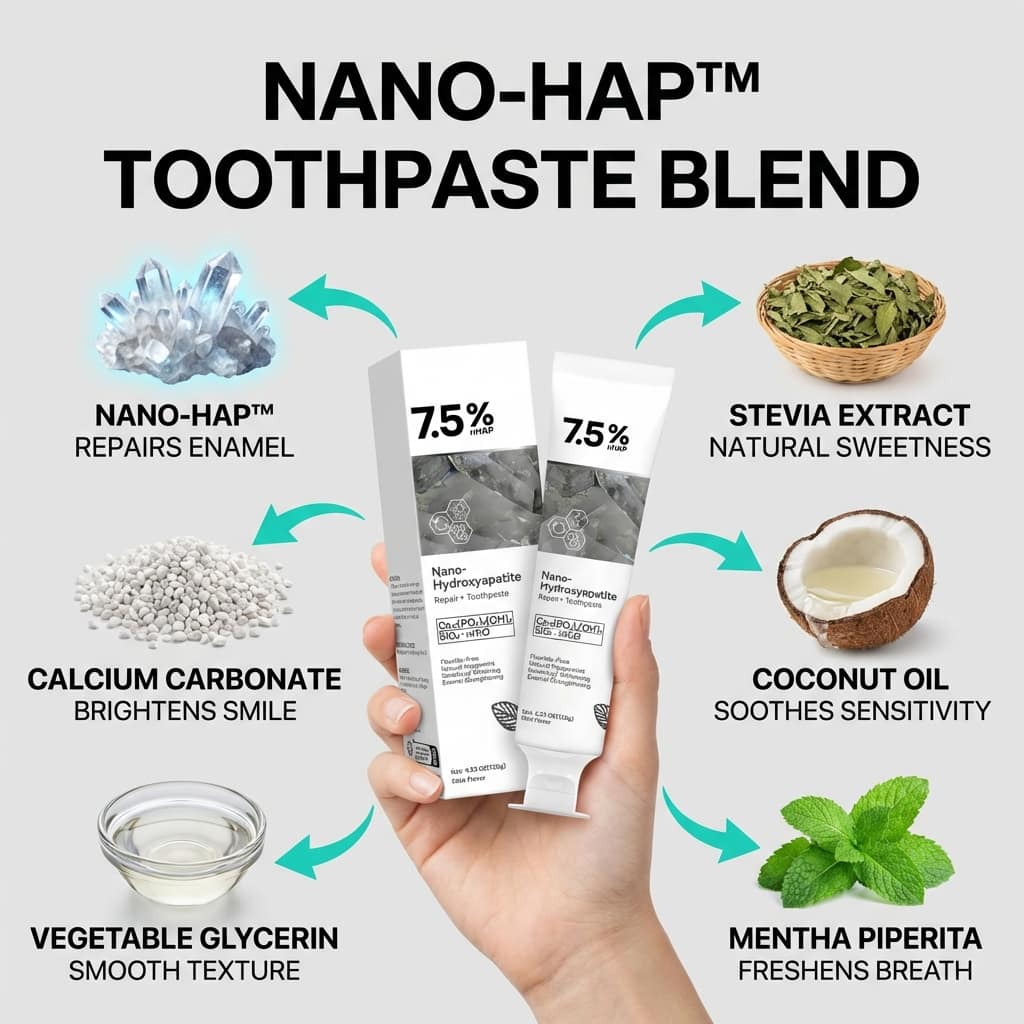 Rebuild Your Enamel in 7 Days with a Natural Risen Toothpaste for Sensitive Teeth