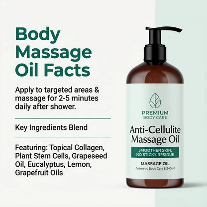 Anti-Cellulite Massage Oil Collagen + Stem Cells