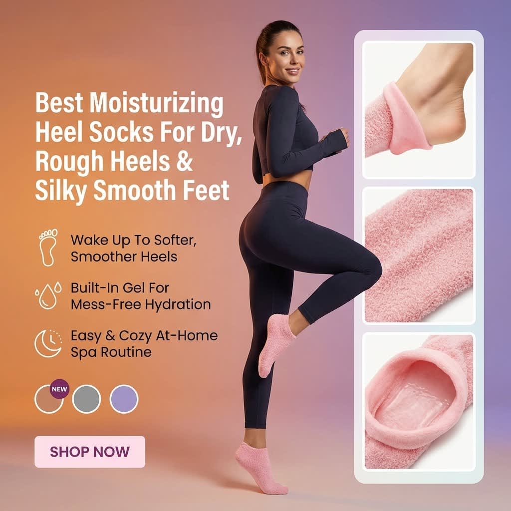 Gel Moisturizing Socks for Soft, Smooth Feet