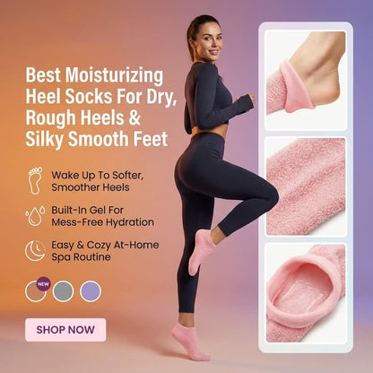 Gel Moisturizing Socks for Soft, Smooth Feet