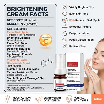 Vitamin C Brightening Cream for Dark Spots + Uneven Tone