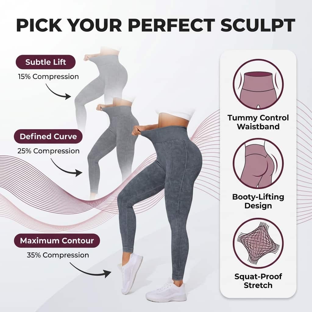 Butt Lifting Leggings for Daily Wear & All Workouts