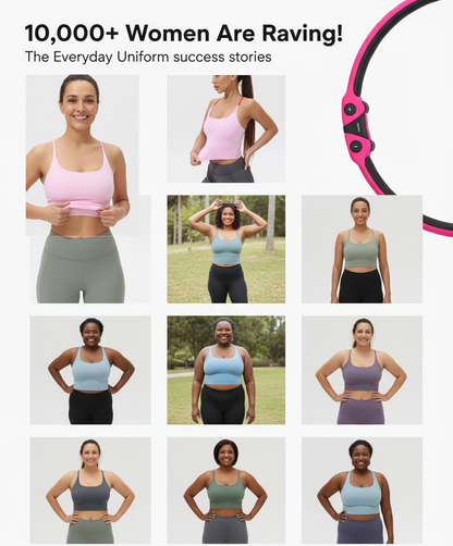 Crisscross Comfort Tank - Quick-Dry with Built-In Padded Bra