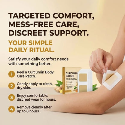 Curcumin Body Care Patches (Targeted, Mess-Free Daily Care)