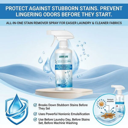 Fast-Acting All‑In‑One Stain Remover Spray