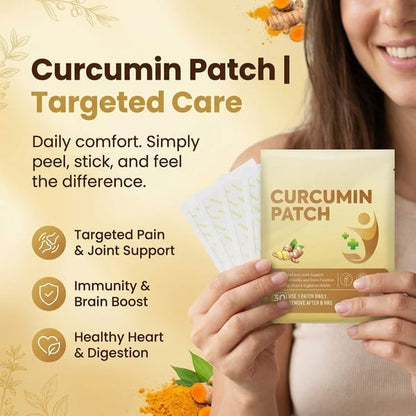 Curcumin Body Care Patches (Targeted, Mess-Free Daily Care)