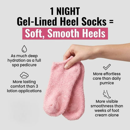Gel Moisturizing Socks for Soft, Smooth Feet