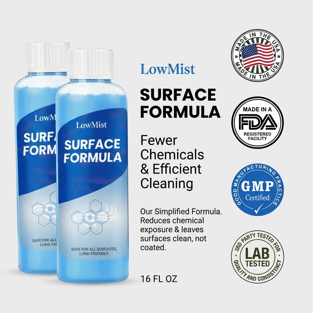 LowMist Surface Formula  2 Bottles
