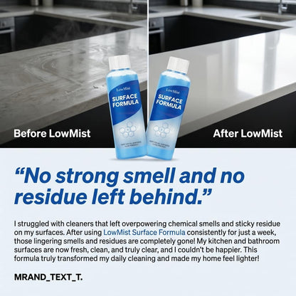 LowMist Surface Formula  2 Bottles
