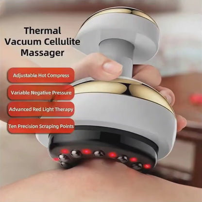 Thermal Vacuum Cellulite Massager - Heat & Suction for Cellulite Reduction
