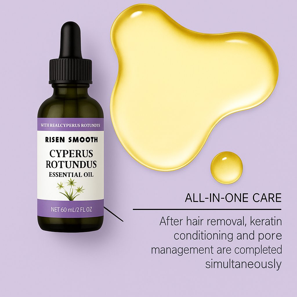 Risen-Smooth – From Ingrown to Smooth Treatment -100% Natural Care for Bumps, Redness & Dark Spots